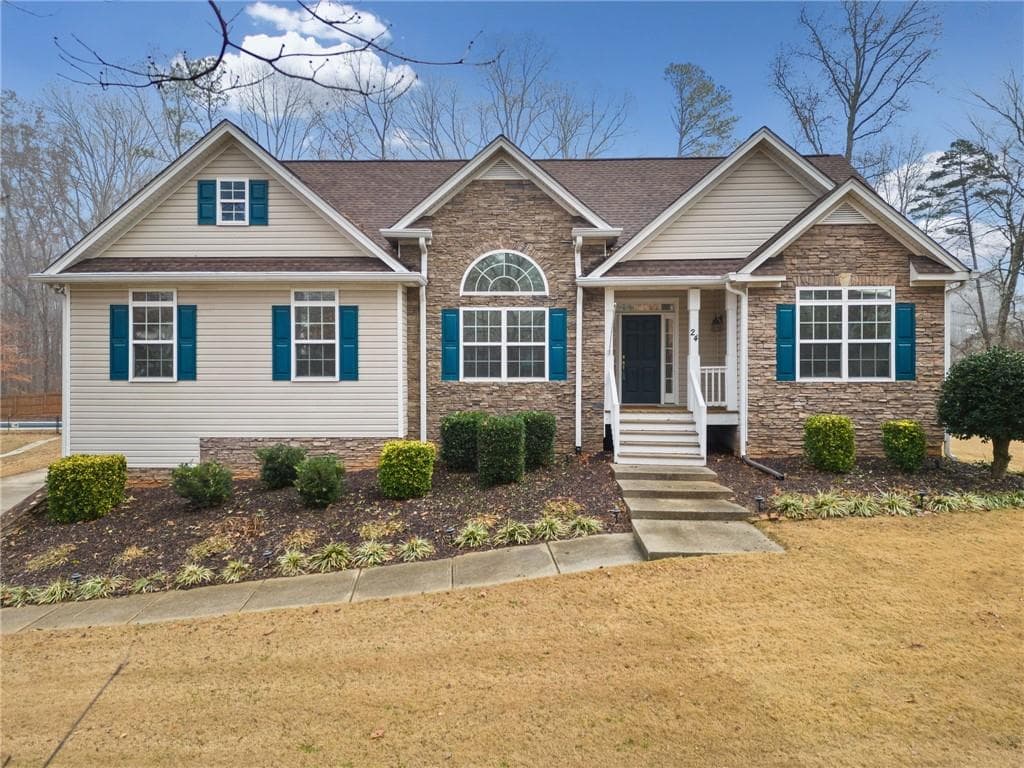 3 bedroom, 2 bathroom single family residence sold at 24 Riverstone Drive, Hiram, GA 30141