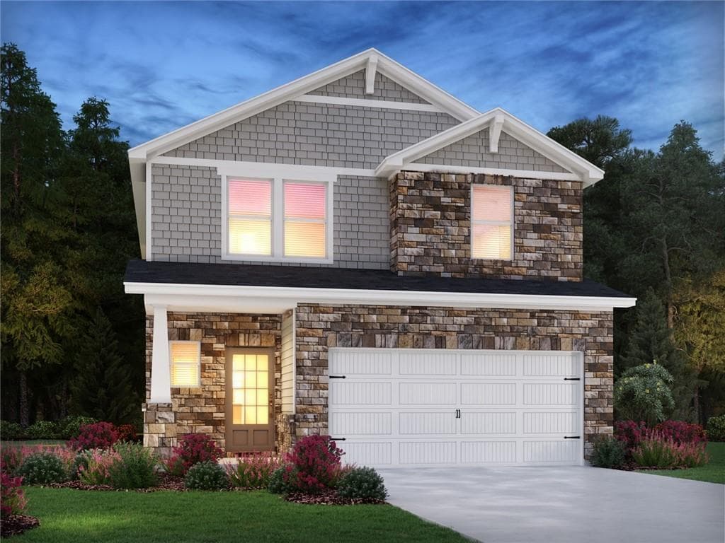 5 bedroom, 3 bathroom single family residence sold at 813 Misty Hollow Trail, Lawrenceville, GA 30045