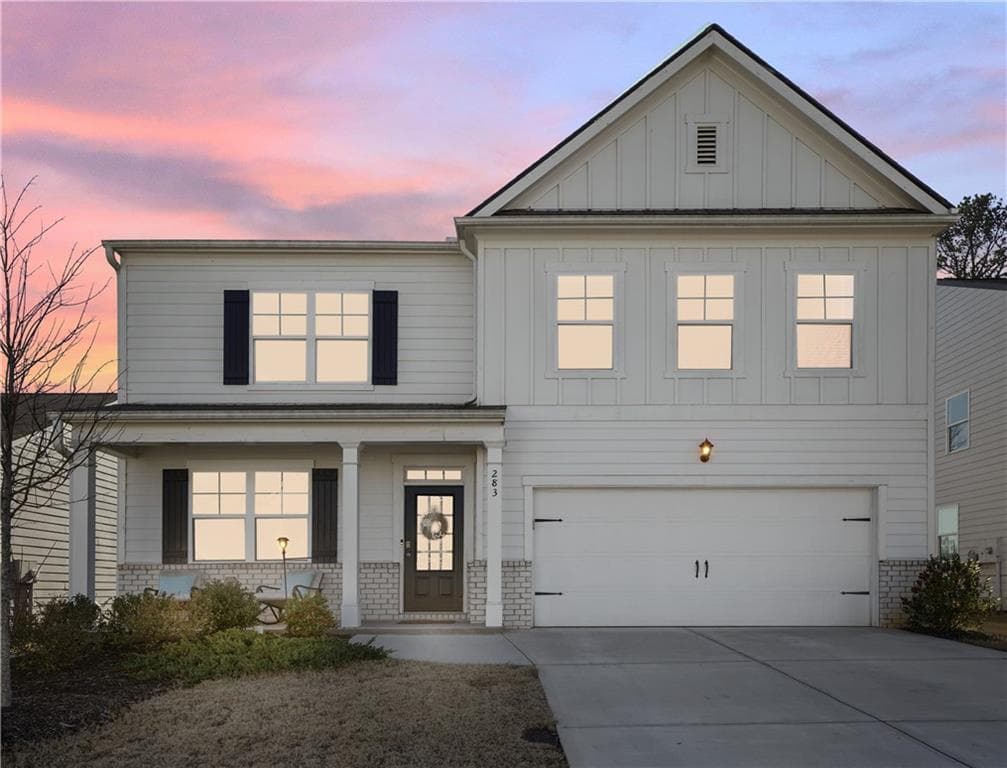 5 bedroom, 3 bathroom single family residence sold at 283 Quail Pass, Dawsonville, GA 30534