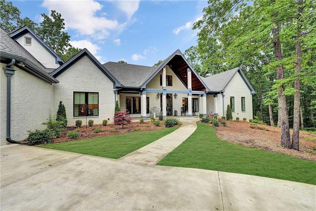 6 bedroom, 6 bathroom, 6,383 sq ft single family residence sold at 2981 Bart Johnson Road, Buford, GA 30519