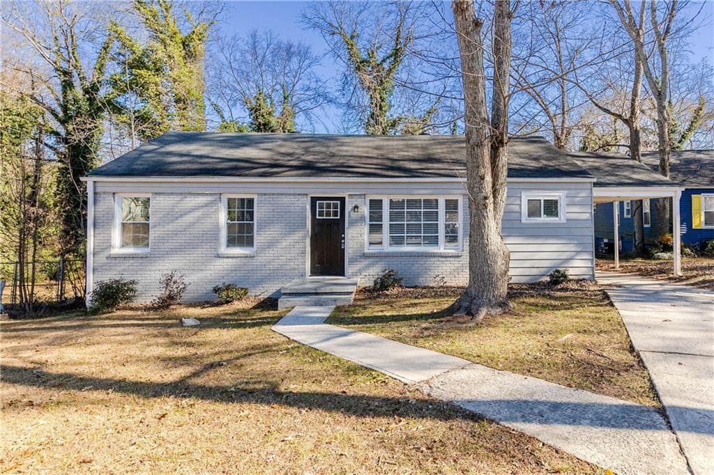 3 bedroom, 2 bathroom, 984 sq ft single family residence sold at 2452 Semmes Street, Atlanta, GA 30344