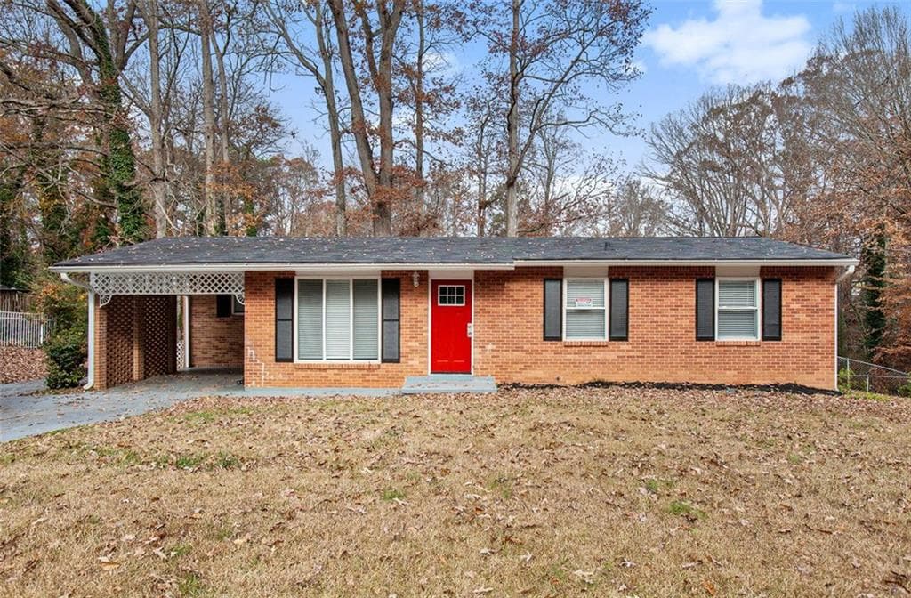 3 bedroom, 2 bathroom, 1,200 sq ft single family residence sold at 2707 CRESCENDO Drive, Atlanta, GA 30318