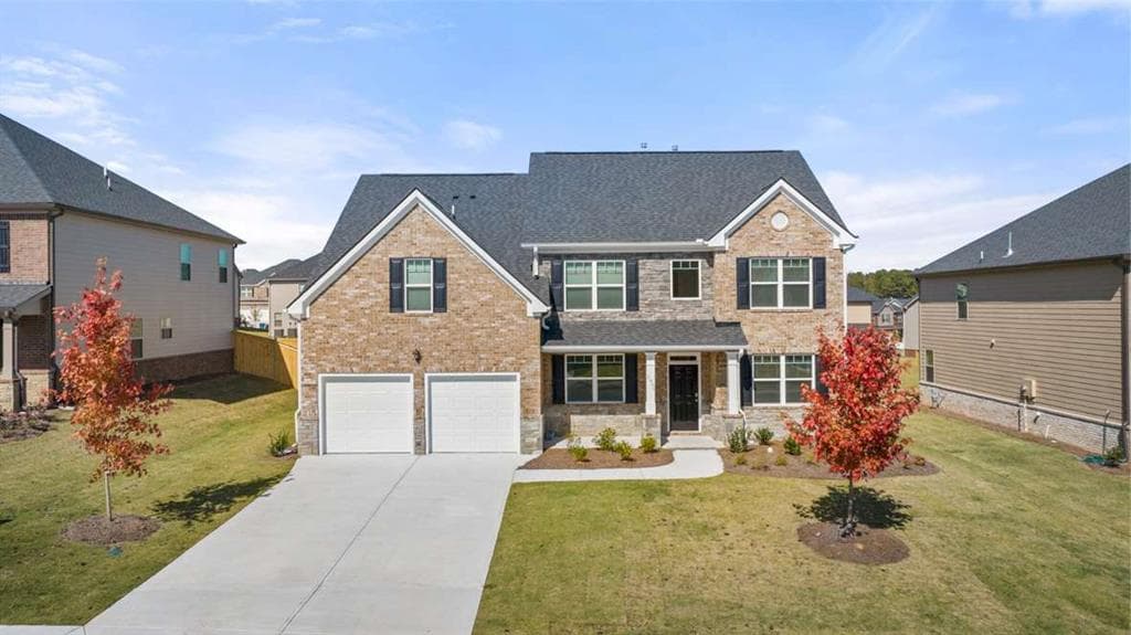 5 bedroom, 4 bathroom single family residence sold at 999 Blue Juniper Circle, Loganville, GA 30052