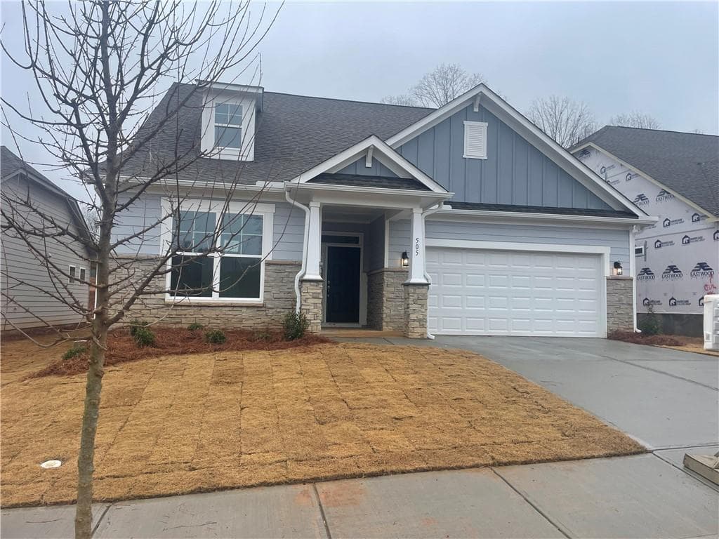 4 bedroom, 2 bathroom single family residence sold at 505 Pine Bow Road, Ball Ground, GA 30107
