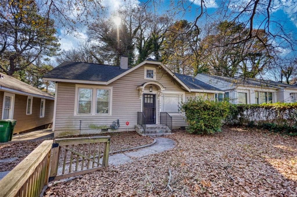 3 bedroom, 2 bathroom, 1,110 sq ft single family residence sold at 1406 Mozley Place, Atlanta, GA 30314