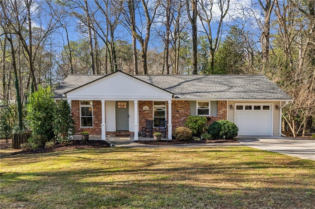 4 bedroom, 2 bathroom, 1,445 sq ft single family residence sold at 1626 Delia Drive, Decatur, GA 30033