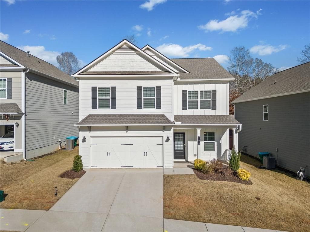 4 bedroom, 3 bathroom single family residence sold at 105 Lynwood Lane, Ball Ground, GA 30107