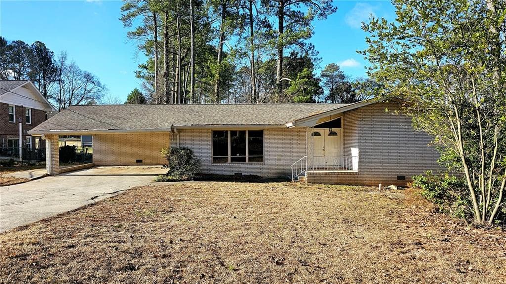 3 bedroom, 2 bathroom single family residence sold at 2418 Henderson Road, Tucker, GA 30084