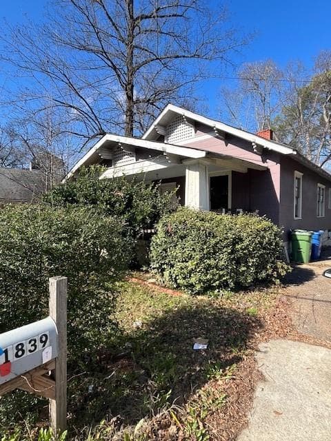 3 bedroom, 2 bathroom single family residence sold at 1839 Lakewood Avenue, Atlanta, GA 30315