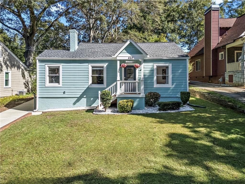 2 bedroom, 2 bathroom, 1,085 sq ft single family residence sold at 468 Pasley Avenue, Atlanta, GA 30316