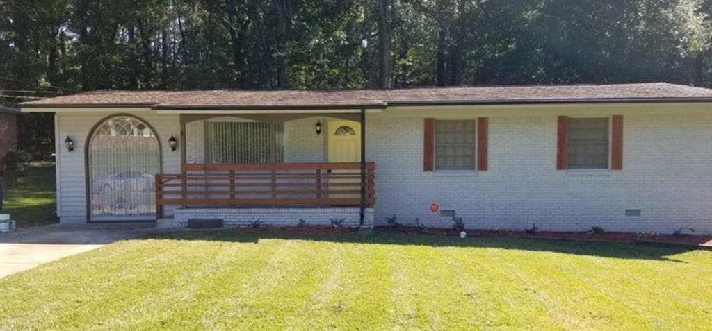 3 bedroom, 2 bathroom, 1,075 sq ft single family residence sold at 987 Forrest Circle, Atlanta, GA 30354
