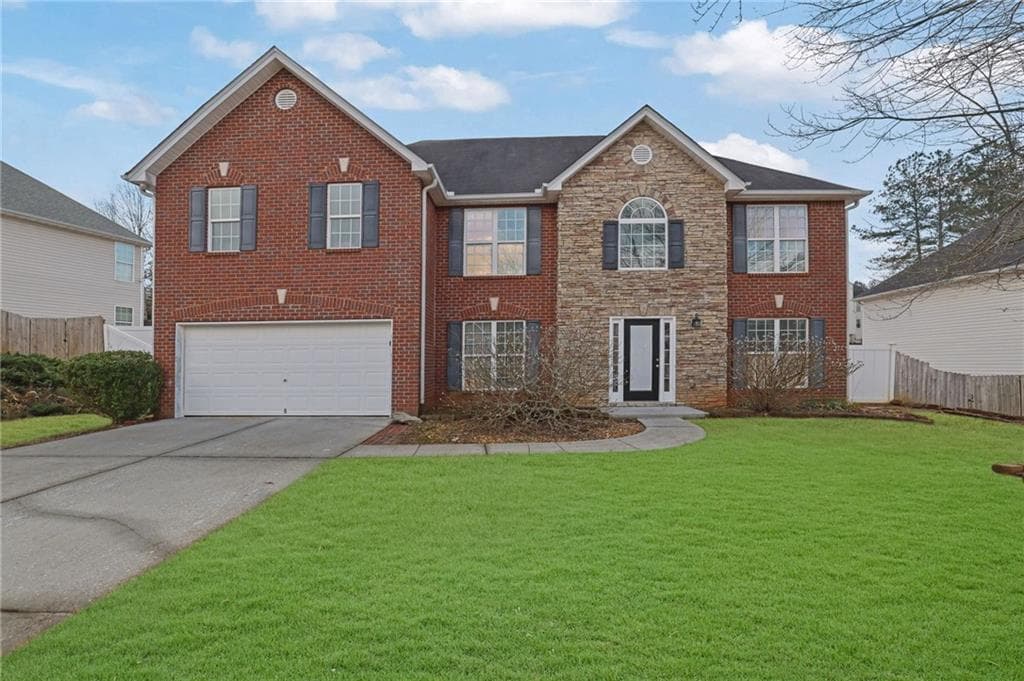 4 bedroom, 3 bathroom single family residence sold at 381 Paper Woods Drive, Lawrenceville, GA 30046