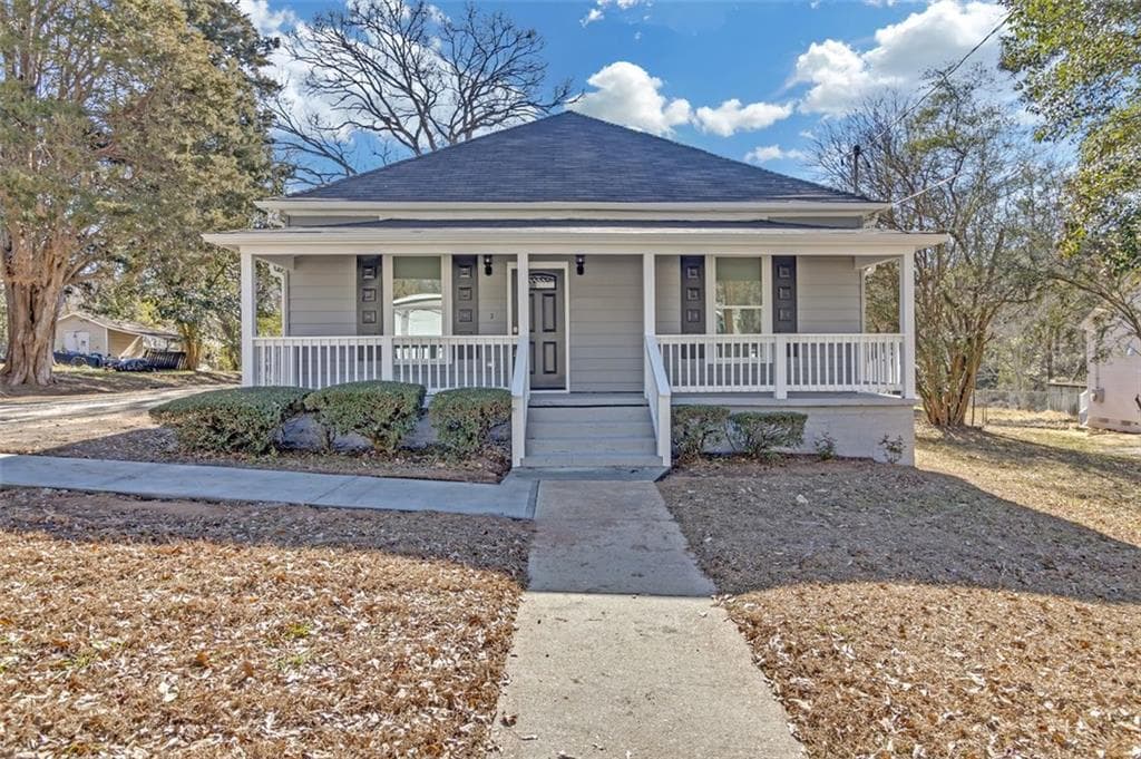 3 bedroom, 2 bathroom single family residence sold at 1543 BROAD Street, Conyers, GA 30012