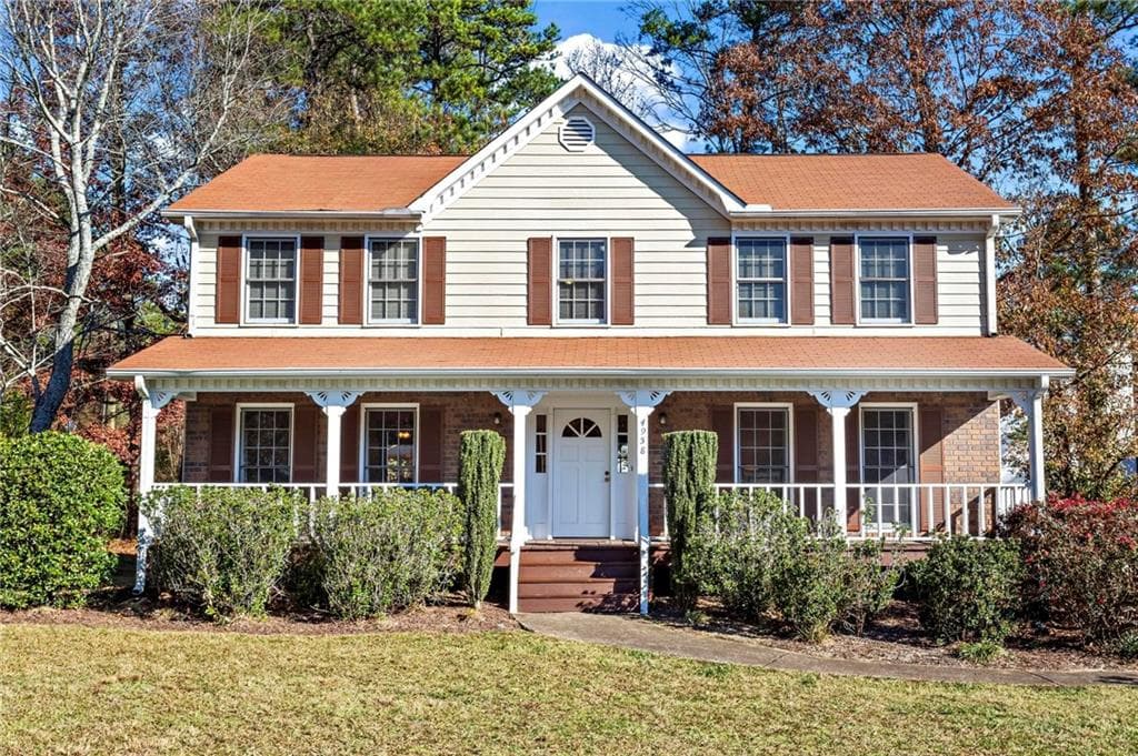 3 bedroom, 3 bathroom single family residence sold at 4958 Highpoint Way, Marietta, GA 30066