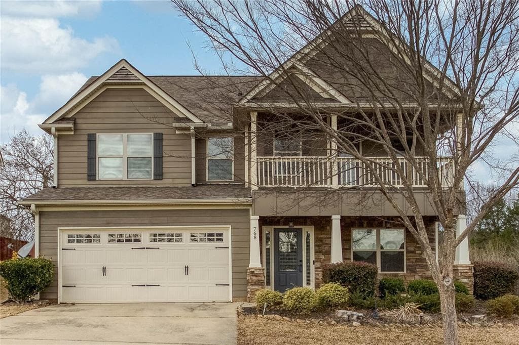 4 bedroom, 3 bathroom single family residence sold at 768 Holliman Circle, Pendergrass, GA 30567
