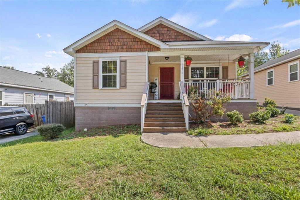 4 bedroom, 2 bathroom, 1,205 sq ft single family residence sold at 2478 Verbena Circle, Atlanta, GA 30314