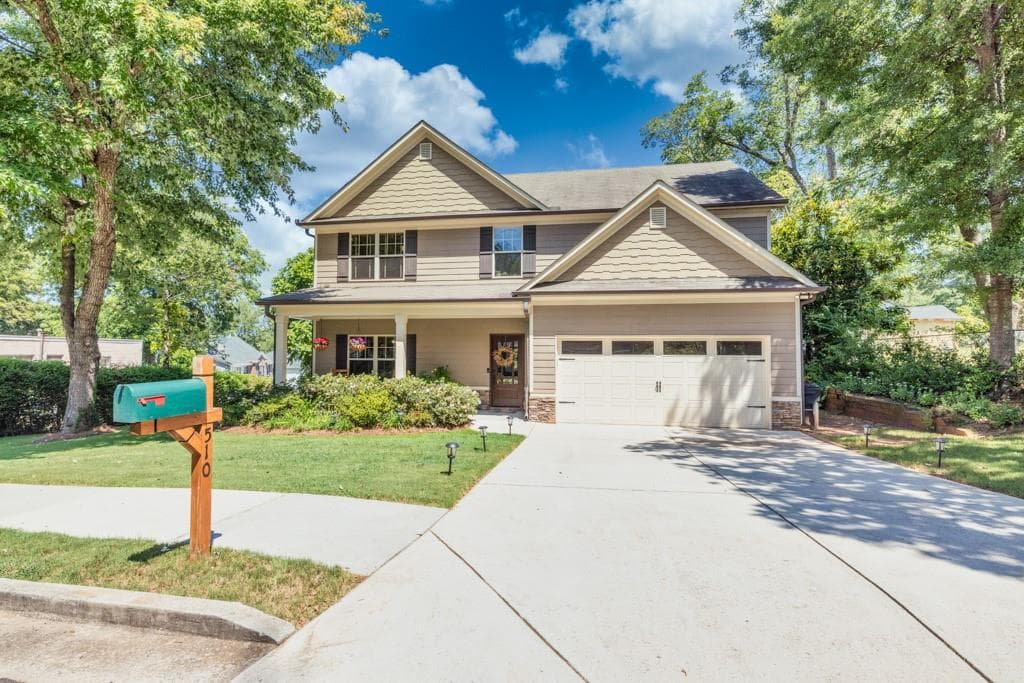 4 bedroom, 3 bathroom single family residence sold at 510 Church Street, Buford, GA 30518