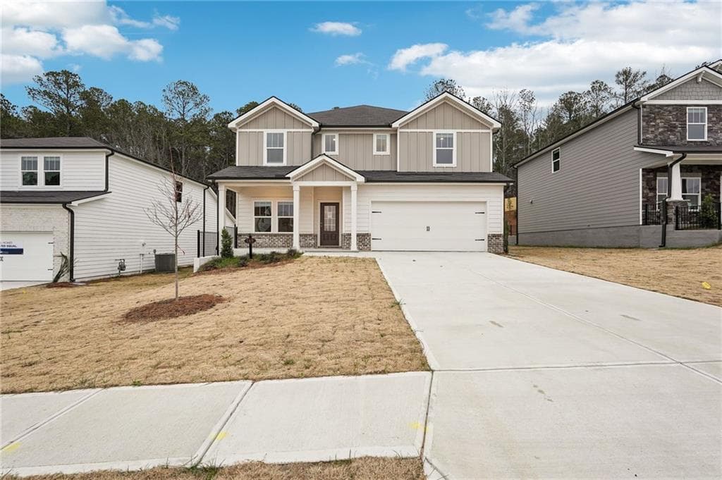 5 bedroom, 3 bathroom single family residence sold at 169 Ivey Township Drive, Dallas, GA 30132