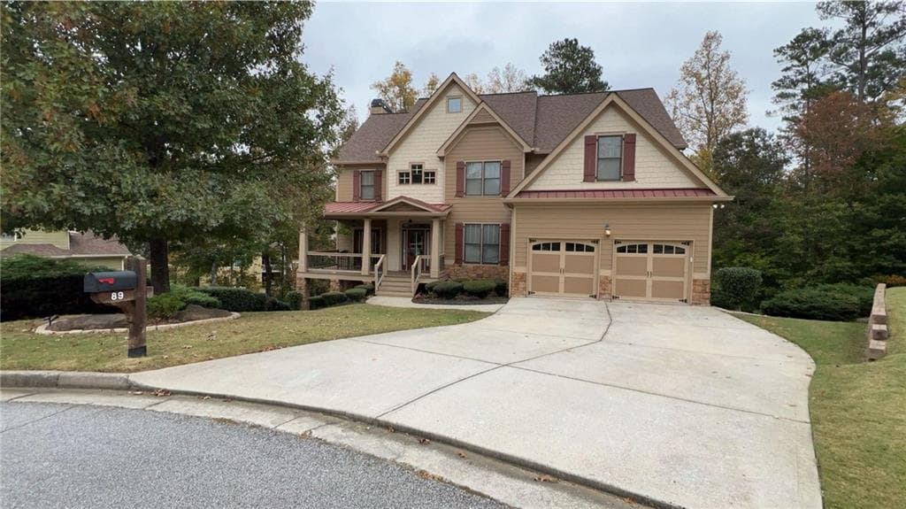 5 bedroom, 4 bathroom single family residence sold at 89 Grand Oak Way, Dallas, GA 30157