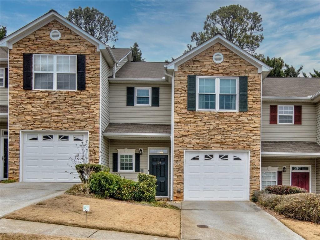 3 bedroom, 3 bathroom townhouse sold at 103 Linton Drive 1, Acworth, GA 30102
