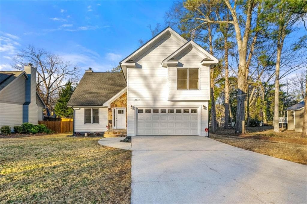 3 bedroom, 3 bathroom single family residence sold at 2473 Baker Road, Atlanta, GA 30318