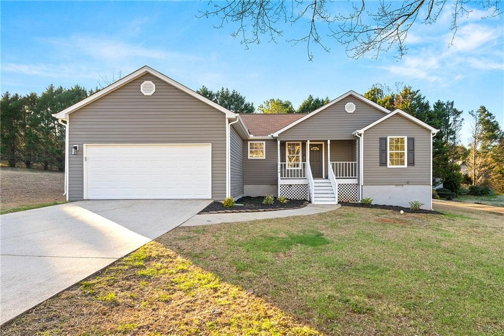 3 bedroom, 2 bathroom single family residence sold at 124 Woodcrest Way, Mcdonough, GA 30253