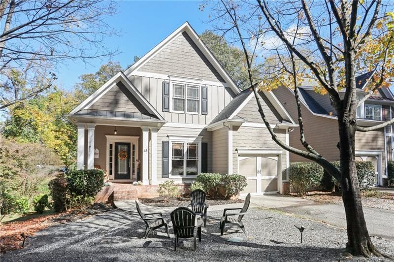3 bedroom, 4 bathroom, 2,722 sq ft single family residence sold at 48 E Maxwell Avenue, Marietta, GA 30064