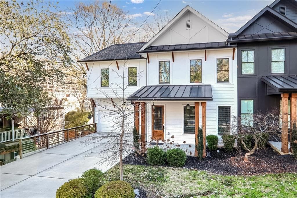 5 bedroom, 6 bathroom townhouse sold at 1247 Holly Street A, Atlanta, GA 30318