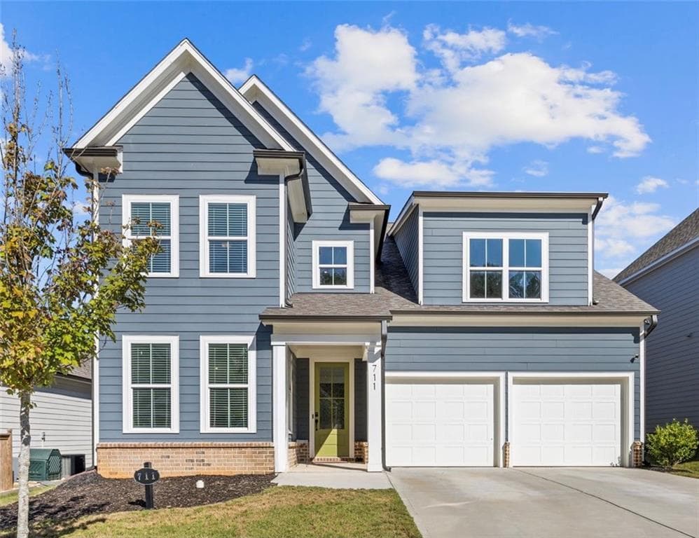 4 bedroom, 4 bathroom single family residence sold at 711 Bridgeview Drive, Holly Springs, GA 30115