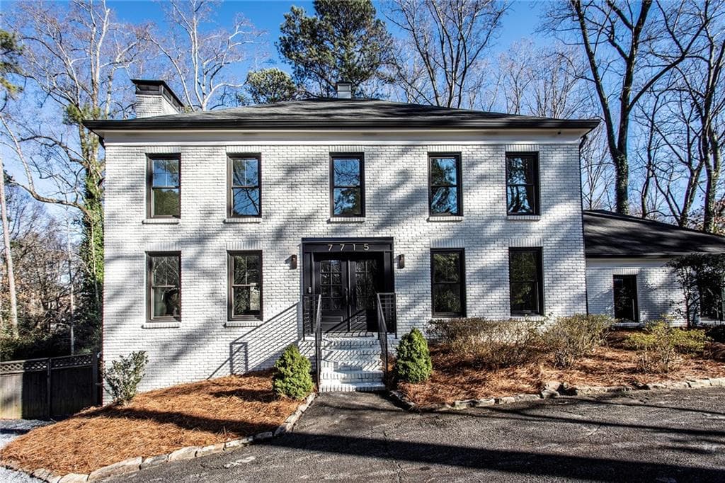 5 bedroom, 4 bathroom, 4,206 sq ft single family residence sold at 7715 Ryefield Drive, Sandy Springs, GA 30350