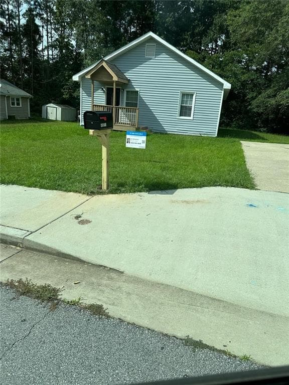 3 bedroom, 2 bathroom single family residence sold at 6521 Brown Street, Douglasville, GA 30134
