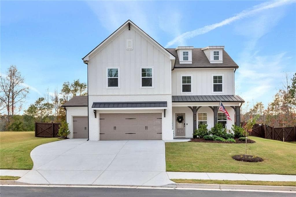 4 bedroom, 3 bathroom single family residence sold at 228 Sandhill Lane, Jefferson, GA 30549