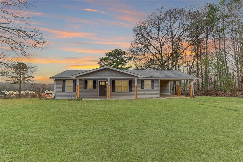 3 bedroom, 3 bathroom single family residence sold at 490 Crescent Drive, Gainesville, GA 30501