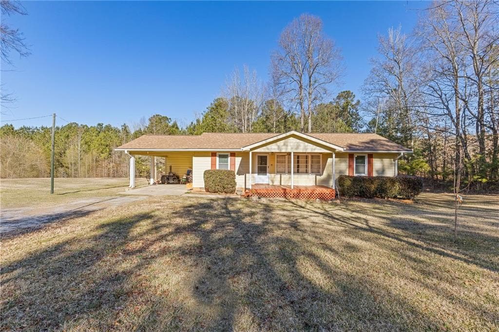 3 bedroom, 1 bathroom, 1,386 sq ft single family residence sold at 1211 Peachtree Avenue, Woodville, GA 30669