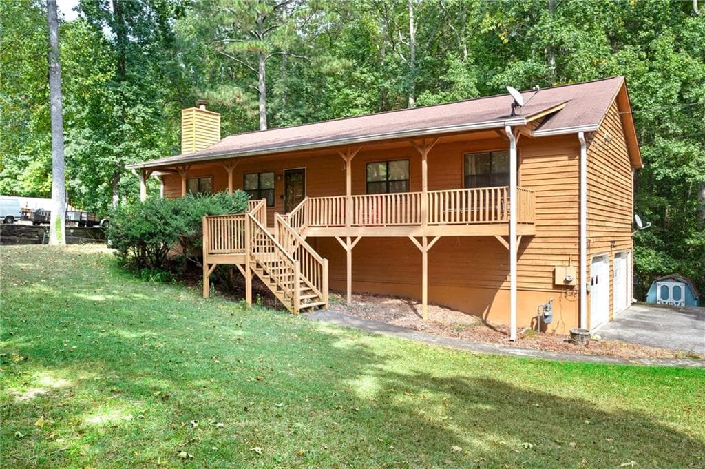 4 bedroom, 2 bathroom single family residence sold at 3454 Hill Lane, Acworth, GA 30102