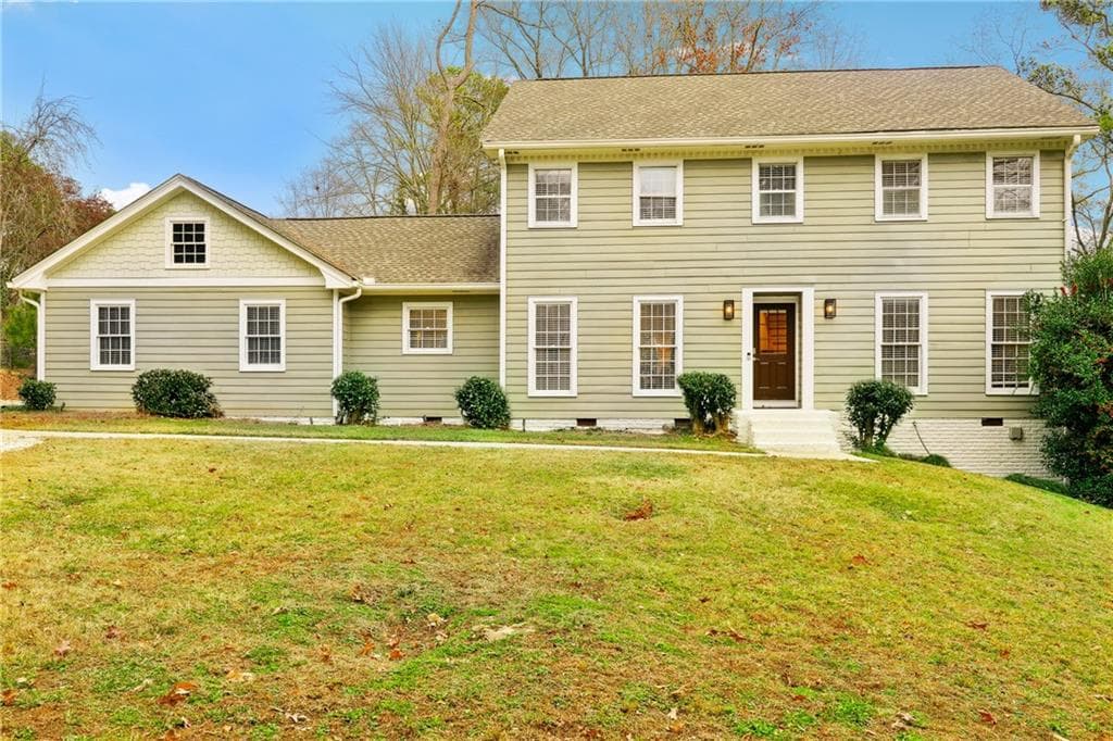4 bedroom, 3 bathroom single family residence sold at 3937 ASHFORD DUNWOODY Road, Brookhaven, GA 30319
