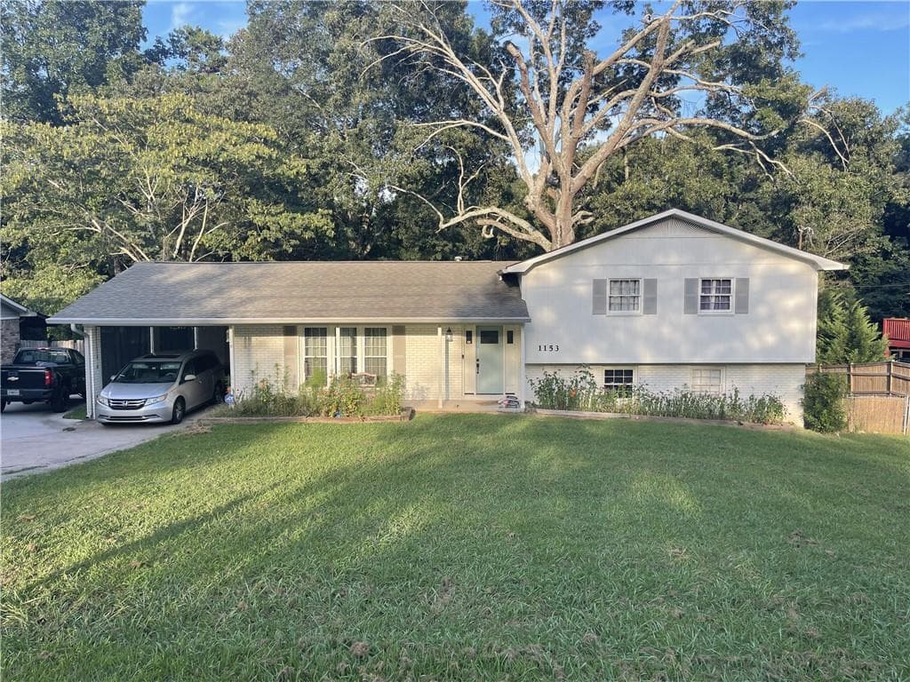 4 bedroom, 2 bathroom single family residence sold at 1153 Old Rockmart Road, Silver Creek, GA 30173