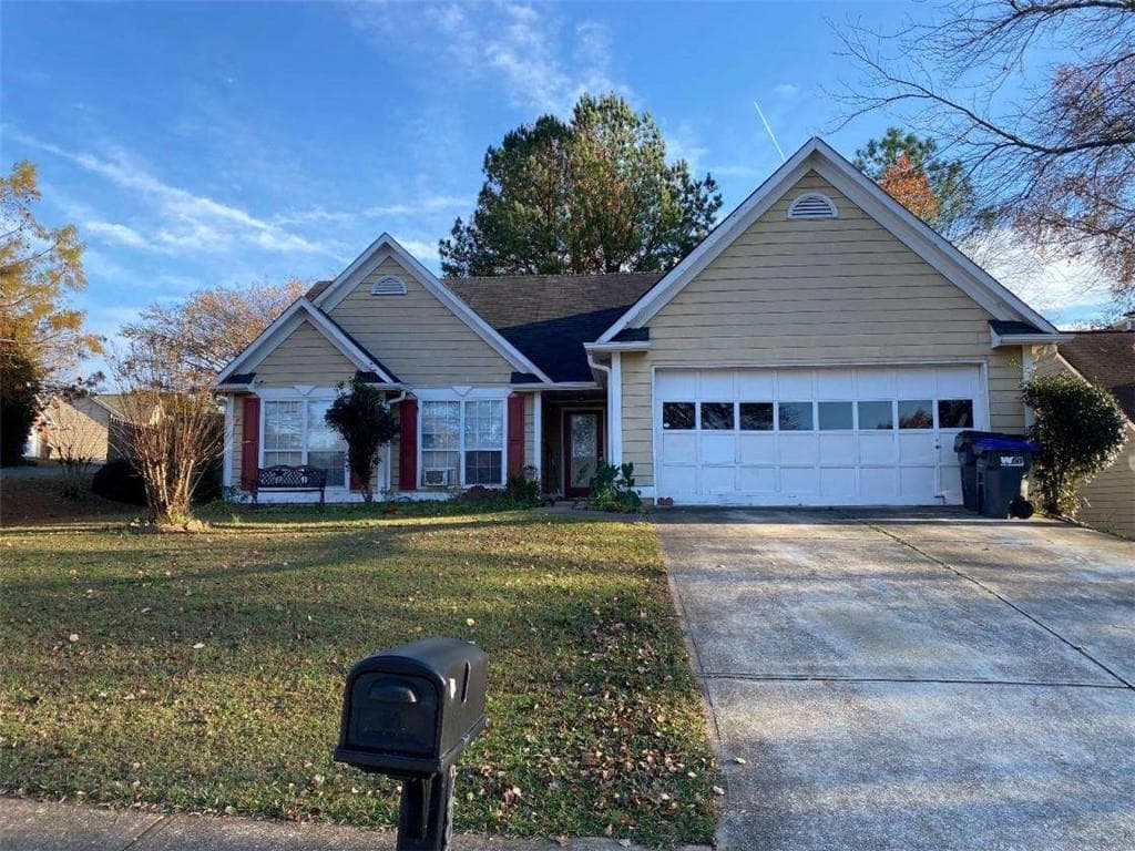 3 bedroom, 2 bathroom single family residence sold at 2800 Camelot Woods Drive, Lawrenceville, GA 30044