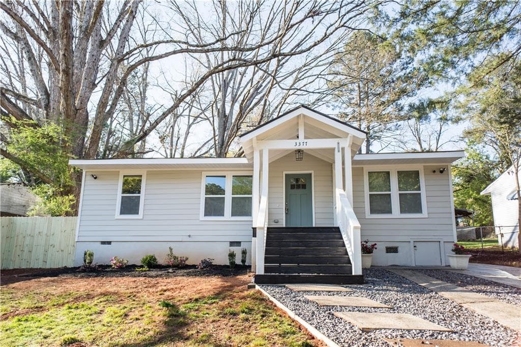 3 bedroom, 2 bathroom single family residence sold at 3377 Phillip Circle, Decatur, GA 30032 — photo 1 of 1