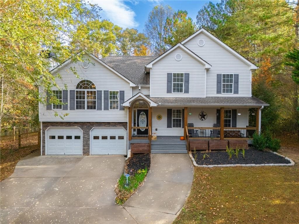 4 bedroom, 3 bathroom single family residence sold at 218 Paul Cagle Drive, Waleska, GA 30183