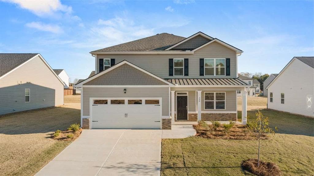 5 bedroom, 4 bathroom single family residence sold at 938 Daurian Drive, Statham, GA 30666