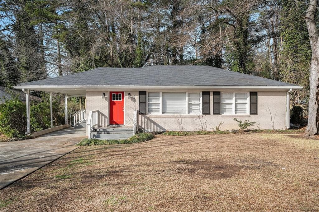 3 bedroom, 2 bathroom single family residence sold at 2681 PLANTATION Drive, Atlanta, GA 30344