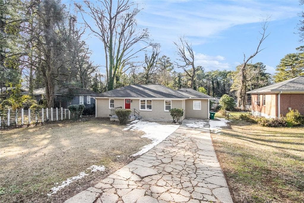 4 bedroom, 2 bathroom, 1,236 sq ft single family residence sold at 2077 ROSEWOOD Road, Decatur, GA 30032 — photo 1 of 1