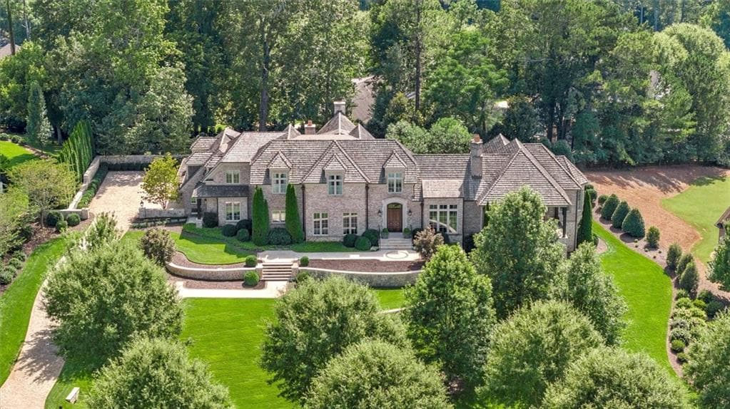 5 bedroom, 9 bathroom, 10,656 sq ft single family residence sold at 14005 Haystack Lane, Milton, GA 30004