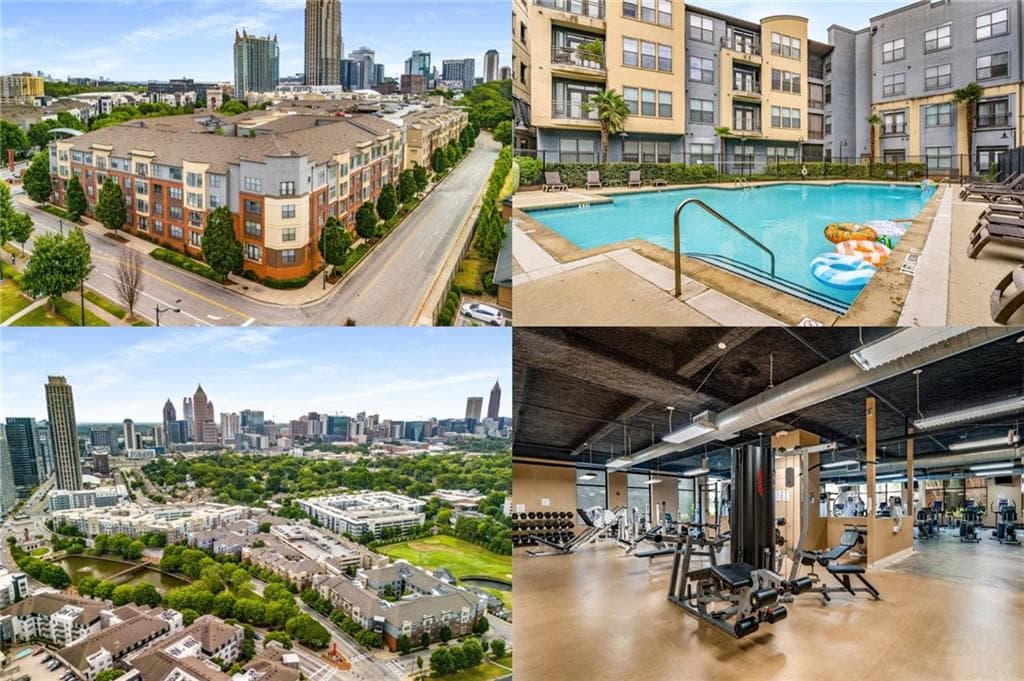 2 bedroom, 2 bathroom condominium sold at 400 17th Street 2213, Atlanta, GA 30363