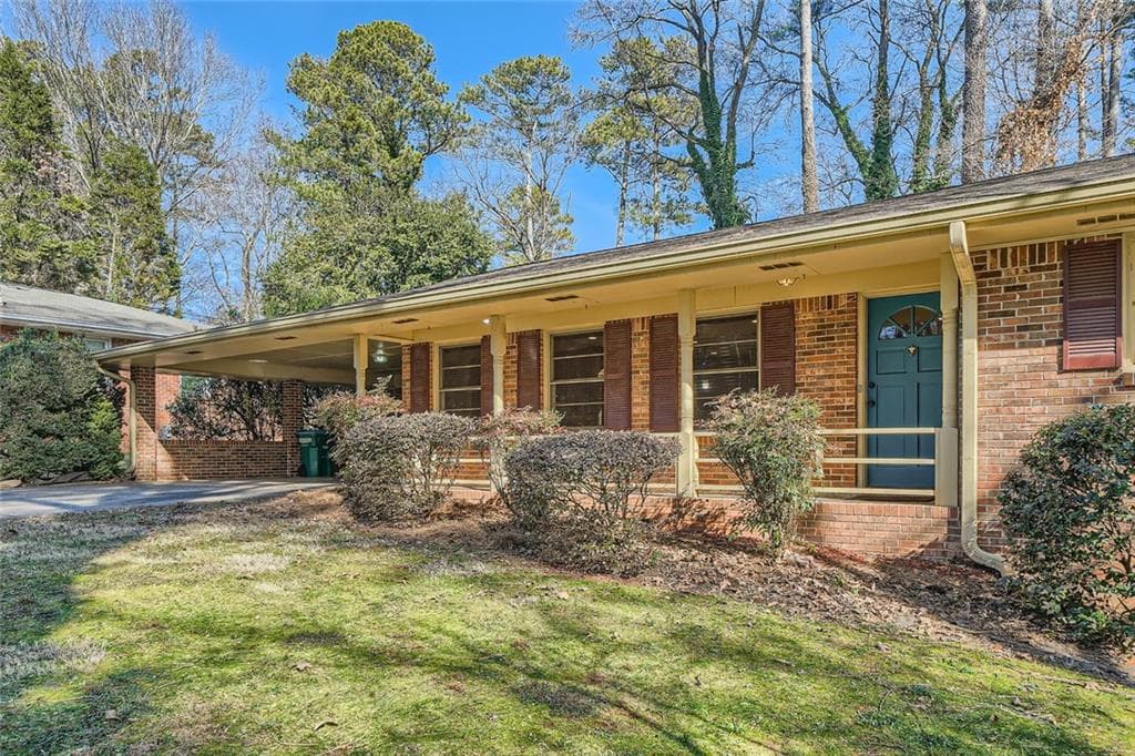 3 bedroom, 2 bathroom, 1,452 sq ft single family residence sold at 1276 Hickory Drive, Lilburn, GA 30047