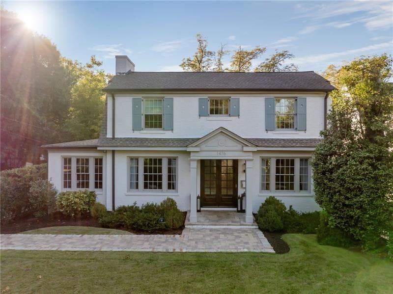 5 bedroom, 5 bathroom single family residence sold at 1476 N Highland Avenue, Atlanta, GA 30306