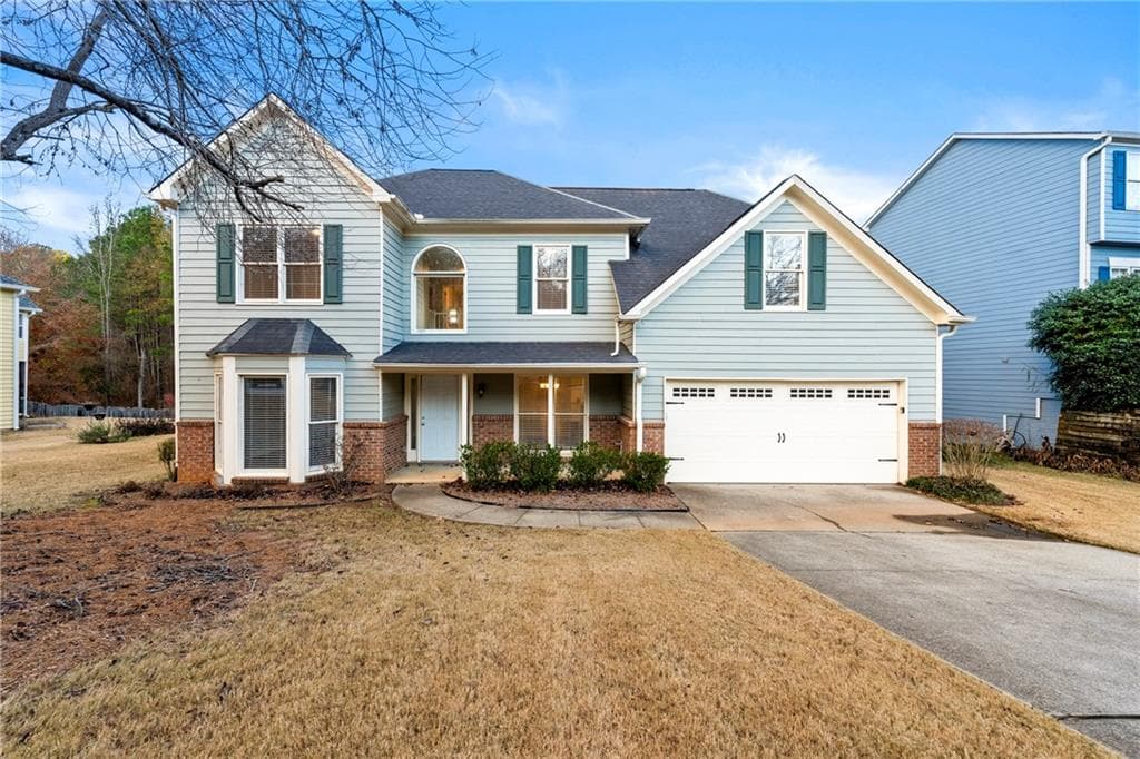 5 bedroom, 3 bathroom, 2,586 sq ft single family residence sold at 7124 Big Woods Drive, Woodstock, GA 30189