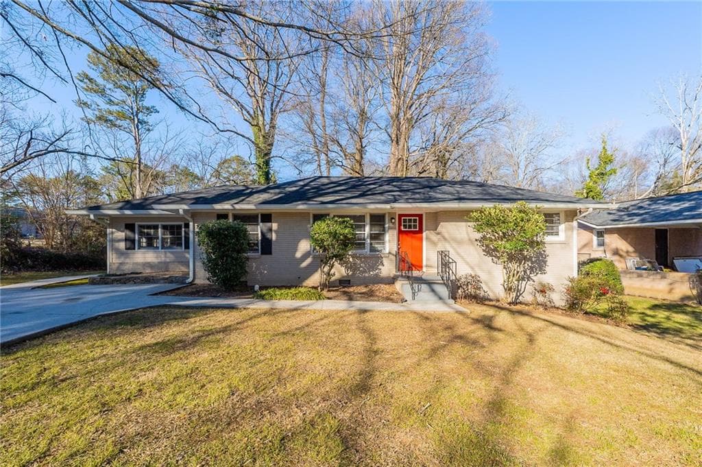 3 bedroom, 2 bathroom, 1,080 sq ft single family residence sold at 2599 Browns Mill Road, Atlanta, GA 30354