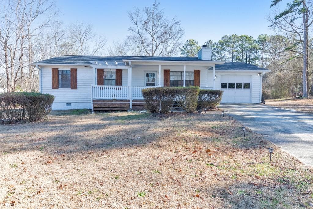 3 bedroom, 2 bathroom single family residence sold at 1506 McIntosh Road, Douglasville, GA 30134